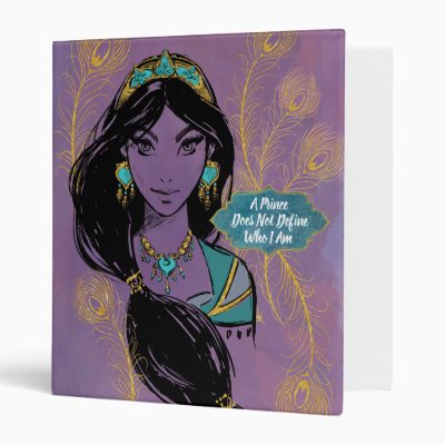 Aladdin | Jasmine "Who I Am" 3 Ring Binder