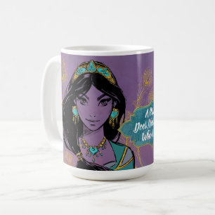 Aladdin   Jasmine "Who I Am" Coffee Mug