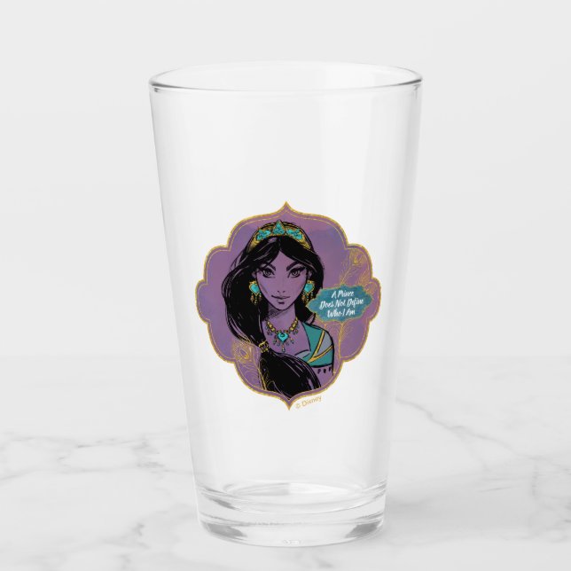 Aladdin | Jasmine "Who I Am" Glass (Front)