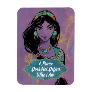 Aladdin   Jasmine "Who I Am" Magnet