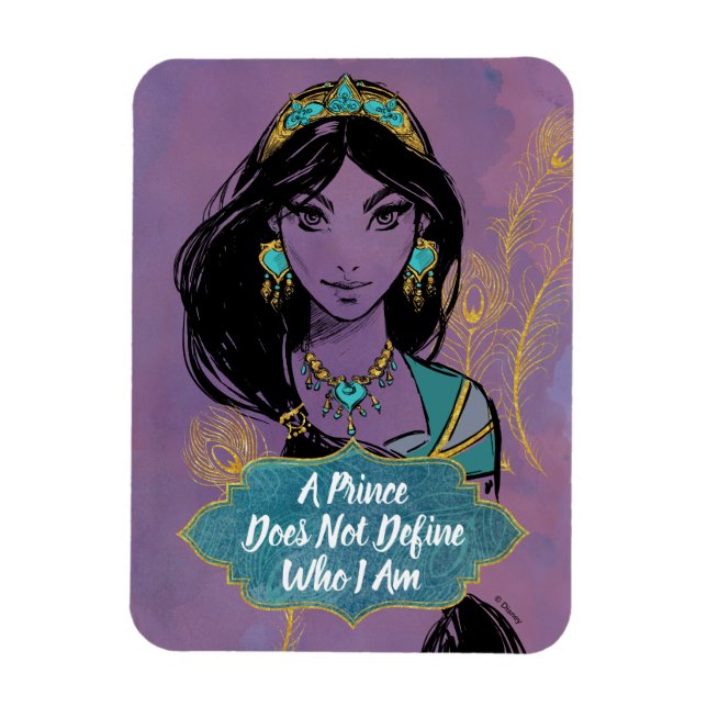 Aladdin | Jasmine "Who I Am" Magnet (Vertical)