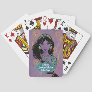 Aladdin   Jasmine "Who I Am" Poker Cards