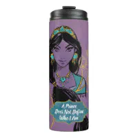 Aladdin, Jasmine Side Profile Graphic Stainless Steel Water Bottle