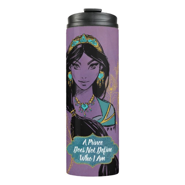 Aladdin | Jasmine "Who I Am" Thermal Tumbler (Front)