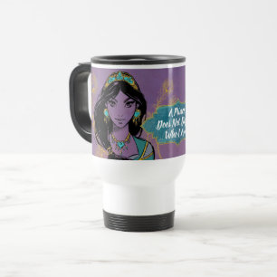 Aladdin   Jasmine "Who I Am" Travel Mug