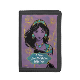 Aladdin   Jasmine "Who I Am" Trifold Wallet