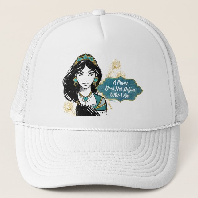 Aladdin | Jasmine "Who I Am" Trucker Hat (Front)