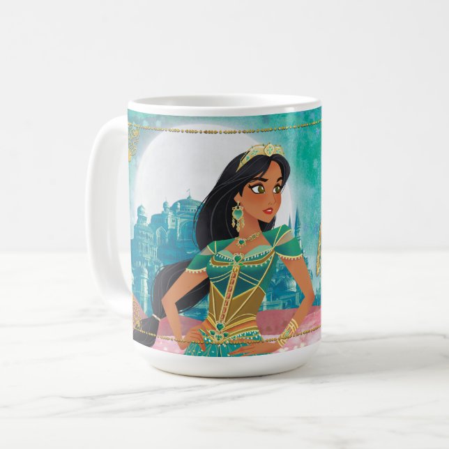 Aladdin | Jasmine "Woman of Many Dreams" Coffee Mug (Front Left)