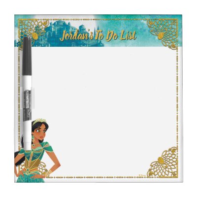 Aladdin | Jasmine "Woman of Many Dreams" Dry Erase Board