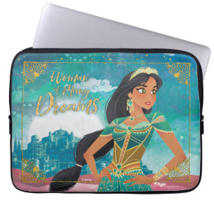 Aladdin   Jasmine "Woman of Many Dreams" Laptop Sleeve