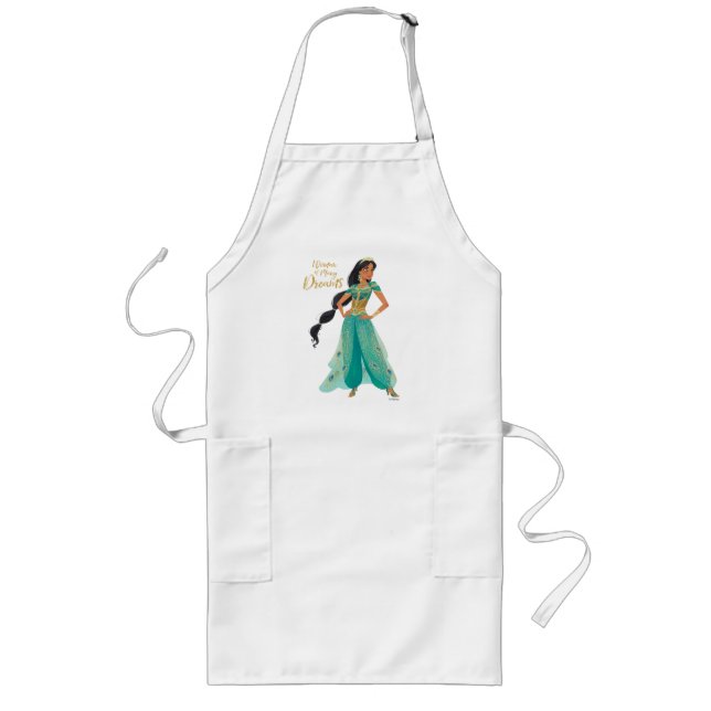 Aladdin | Jasmine "Woman of Many Dreams" Long Apron (Front)