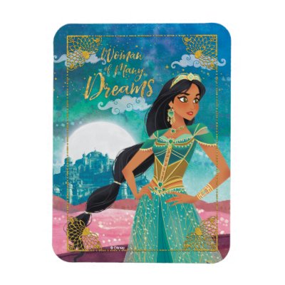 Aladdin | Jasmine "Woman of Many Dreams" Magnet