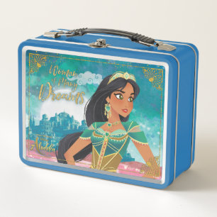 Aladdin   Jasmine "Woman of Many Dreams" Metal Lunch Box