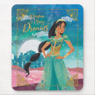 Aladdin   Jasmine "Woman of Many Dreams" Mouse Pad