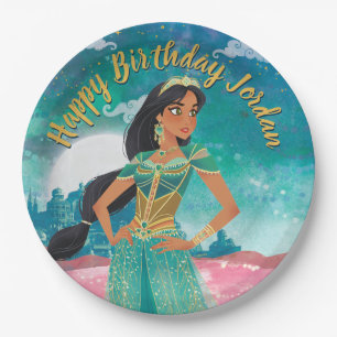 Aladdin Jasmine "Woman of Many Dreams" Paper Plates