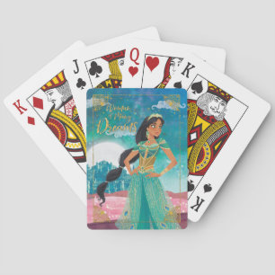Aladdin   Jasmine "Woman of Many Dreams" Poker Cards