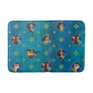 Aladdin | Jewelled Character Art Pattern Bath Mat