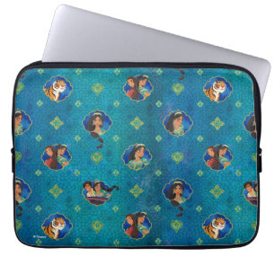 Aladdin Jewelled Character Art Pattern Laptop Sleeve