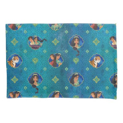 Aladdin | Jewelled Character Art Pattern Pillow Case