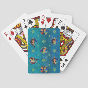 Aladdin Jewelled Character Art Pattern Poker Cards