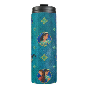 Aladdin Jewelled Character Art Pattern Thermal Tumbler