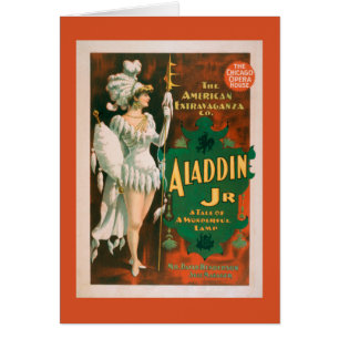Aladdin Jr. Tale of a Wonderful Lamp Theatre 2 Cards