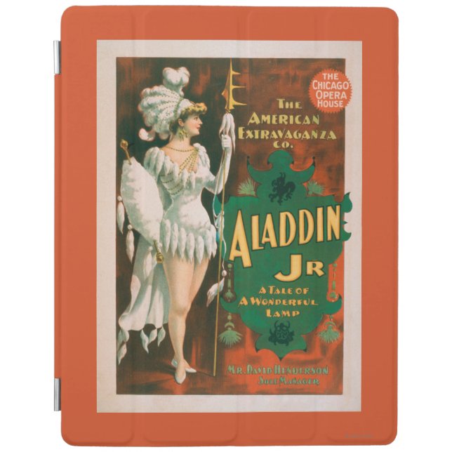 Aladdin Jr. Tale of a Wonderful Lamp Theatre 2 iPad Smart Cover (Front)