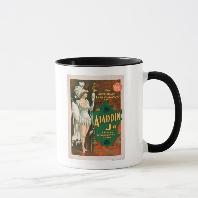 Aladdin Jr. Tale of a Wonderful Lamp Theatre 2 Mug (Right)