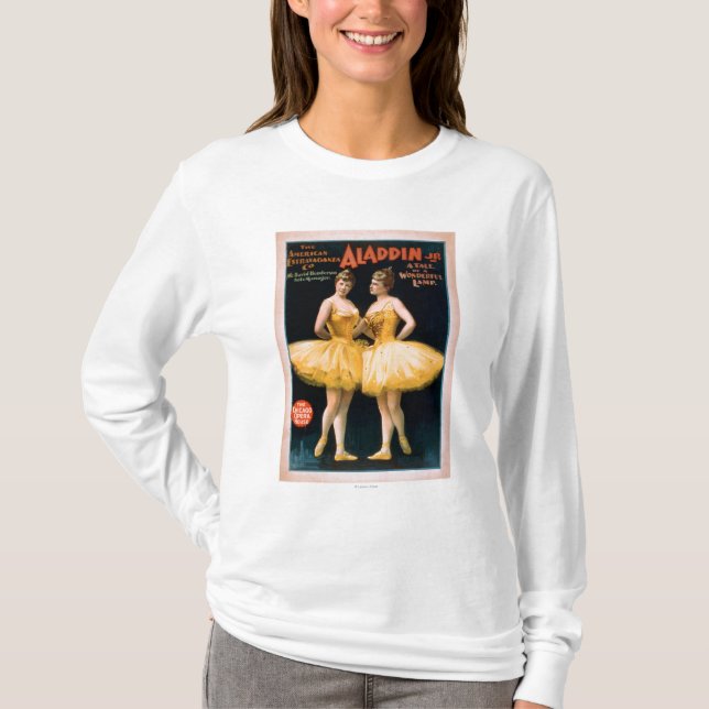 Aladdin Jr. Tale of a Wonderful Lamp Theatre T-Shirt (Front)