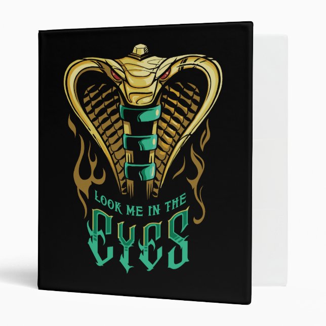 Aladdin | Look Me In The Eyes 3 Ring Binder (Front/Inside)