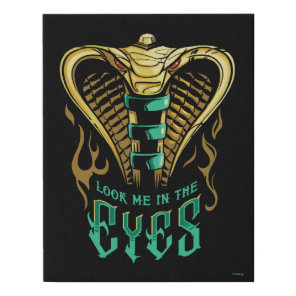 Aladdin | Look Me In The Eyes Faux Canvas Print