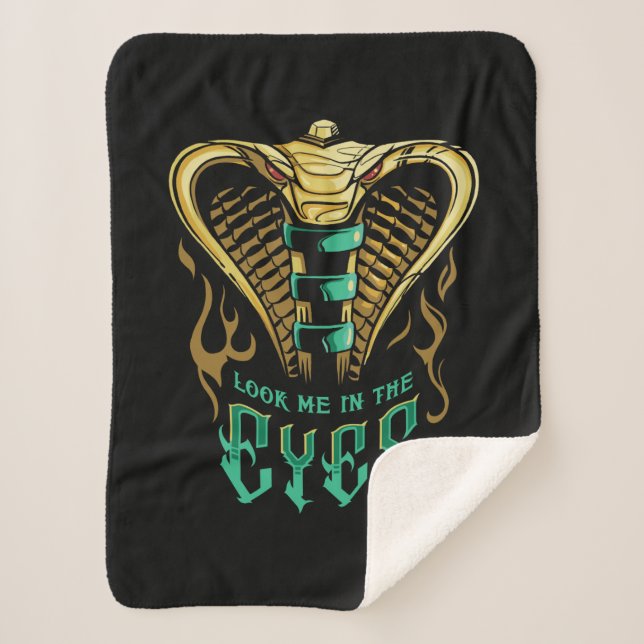 Aladdin | Look Me In The Eyes Sherpa Blanket (Front)
