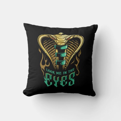 Aladdin  Look Me In The Eyes Throw Pillow
