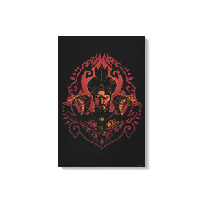 Aladdin | Ornate Jafar & Cobras Graphic Canvas Print