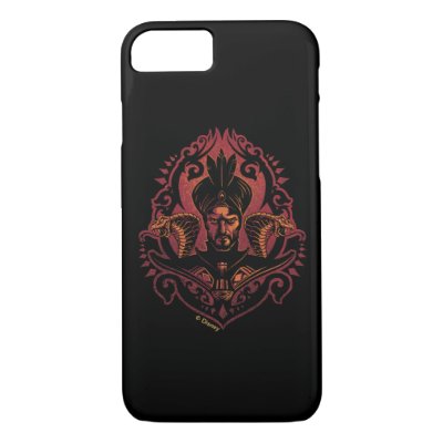 Aladdin | Ornate Jafar &amp; Cobras Graphic iPhone 8/7 Case