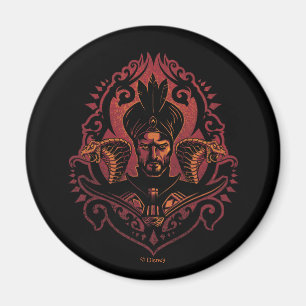 Aladdin Ornate Jafar & Cobras Graphic Magnet