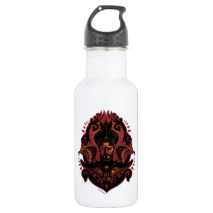 Aladdin Ornate Jafar & Cobras Graphic Stainless Steel Water Bottle