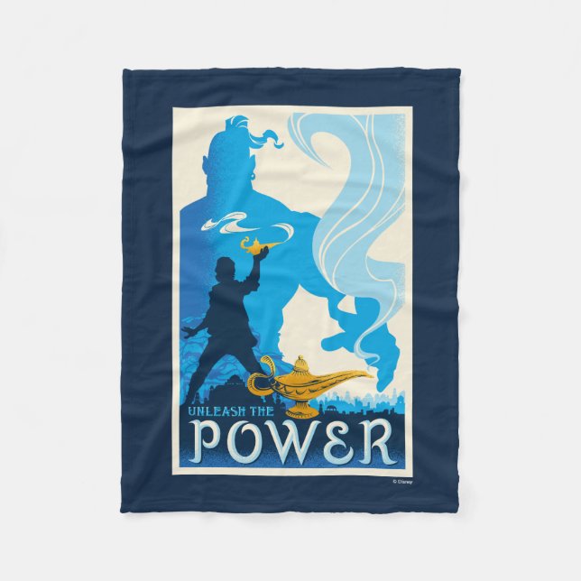 Aladdin | Unleash The Power Fleece Blanket (Front)