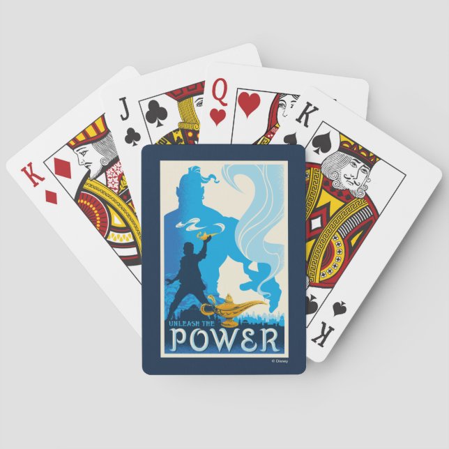 Aladdin | Unleash The Power Poker Cards (Back)
