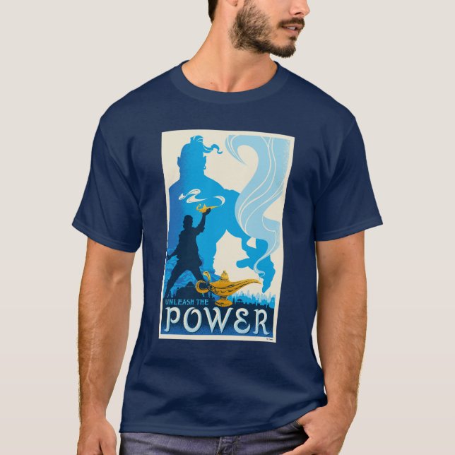 Aladdin | Unleash The Power T-Shirt (Front)
