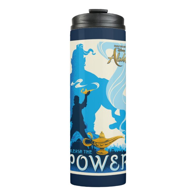 Aladdin | Unleash The Power Thermal Tumbler (Front)