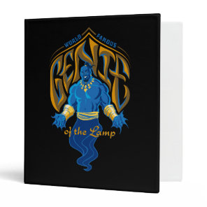 Aladdin | World Famous Genie of the Lamp 3 Ring Binder
