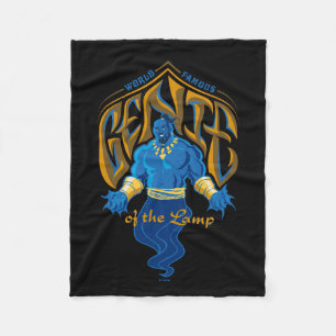 Aladdin World Famous Genie of the Lamp Fleece Blanket