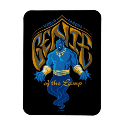 Aladdin | World Famous Genie of the Lamp Magnet