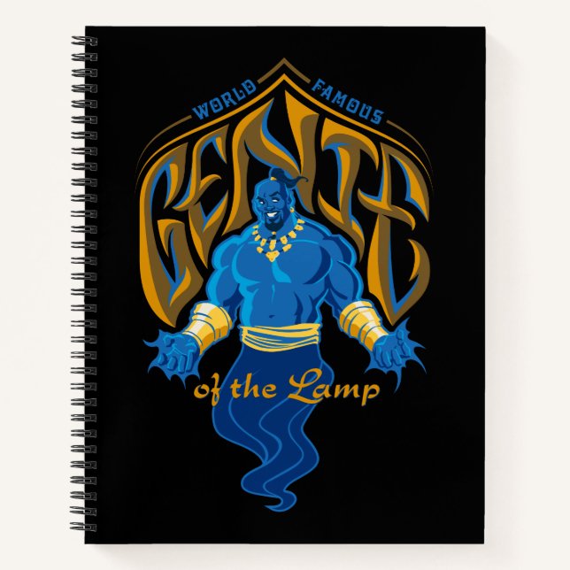 Aladdin | World Famous Genie of the Lamp Notebook (Front)