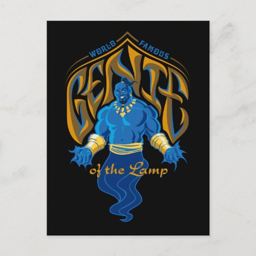 Aladdin  World Famous Genie of the Lamp Postcard