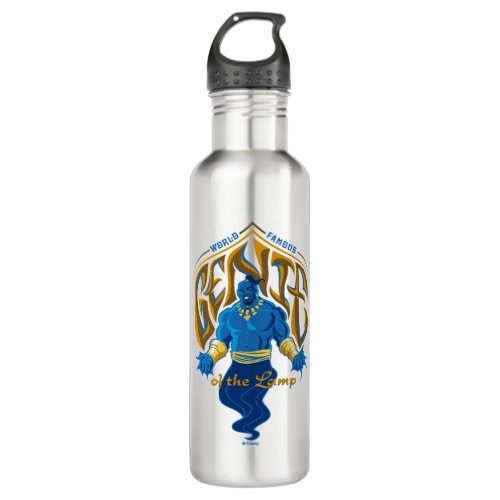 Aladdin  World Famous Genie of the Lamp Stainless Steel Water Bottle