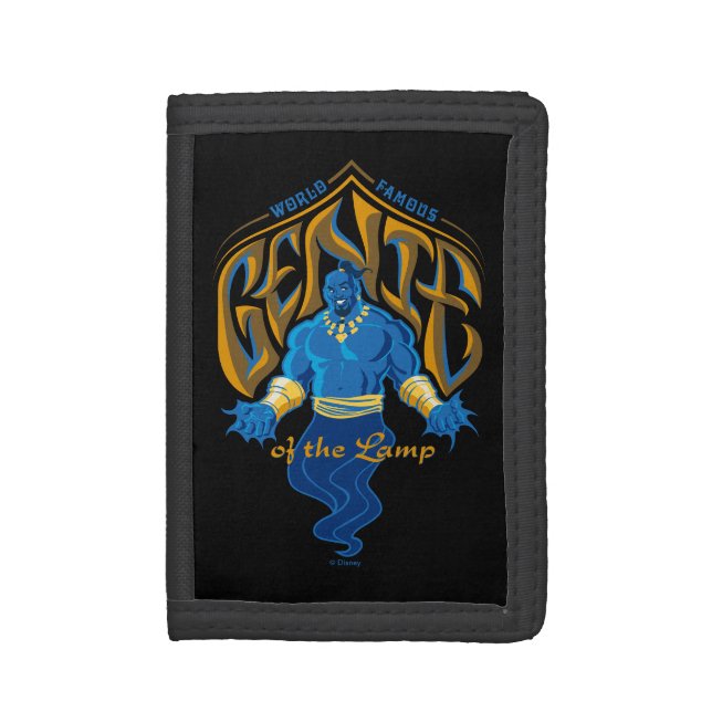 Aladdin | World Famous Genie of the Lamp Trifold Wallet (Front Vertical)