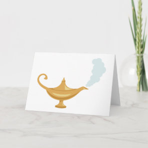 Aladdin's Lamp Card