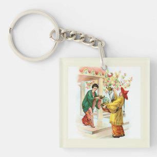 Aladdin's Lamp Keychain